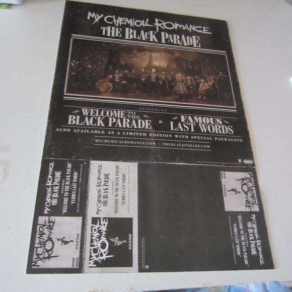 Black Cross Album Promo 11 x 17 - Picture 2 of 2